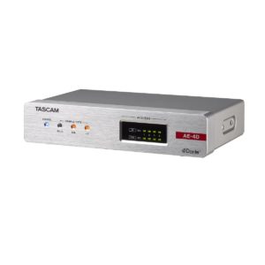 Tascam AE-4D 4-Channel AES / EBU Dante AES / EBU converter with DSP mixer