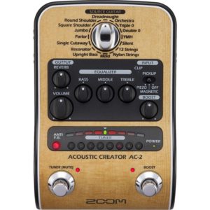 Zoom AC-2 Πεταλιέρα Ακουστικών Οργάνων
