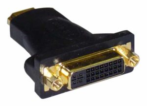 9-0017 Adaptor DVI θηλυκό-HDMI αρσενικό