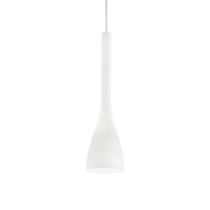 Φωτιστικό κρεμαστό λευκό 230V 1xE14 FLUT SP1 SMALL BIANCO 035697 IDEAL LUX
