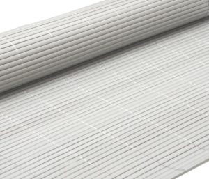 Καλαμωτή από PVC άσπρη διπλής όψης 20mm σε διαστάσεις 2x3 μέτρα