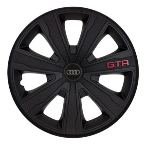 Τάσια GTR Carbon Black 15 με σήμα Audi 4τμχ