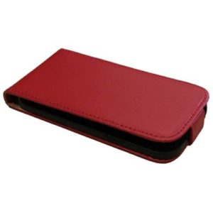 Θήκη κινητού για Samsung S4 Mini πορτοφόλι πάνω άνοιγμα red