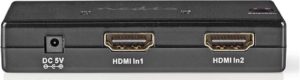 Switch HDMI Nedis VSWI34002BK 2-port