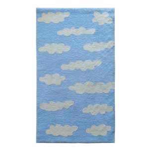 Χαλί παιδικό Kiddo Clouds light blue 1.30m X 1.90m