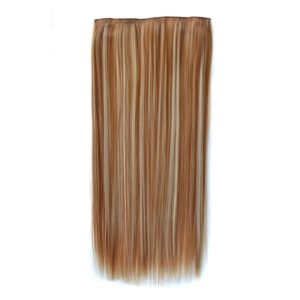 27H613# One-piece Seamless Five-clip Wig Long Straight Wig Piece (OEM)