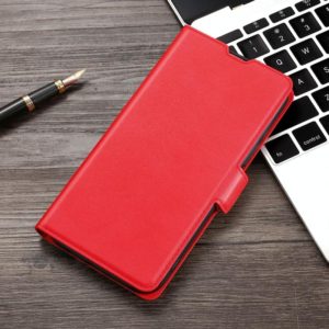 For Itel Vision 1 Pro Ultra-thin Voltage Side Buckle PU + TPU Leather Phone Case(Red) (OEM)