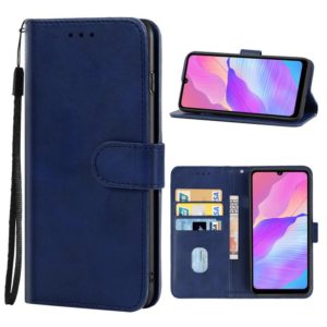 For Huawei Enjoy 20e Leather Phone Case(Blue) (OEM)