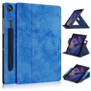 For Samsung Galaxy Tab A8 2022 SM-X200 360 Degrees Rotation Leather Tablet Case(Dark Blue) (OEM)