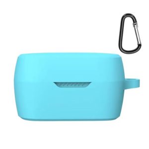 Wireless Earphone Silicone Protective Case with Hook for JBL T280TWS X(Mint Green) (OEM)