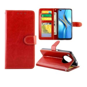 For Huawei Nova8i / Honor X20 Crazy Horse Texture Leather Horizontal Flip Protective Case with Holder & Card Slots & Wallet & Photo Frame(Brown) (OEM)