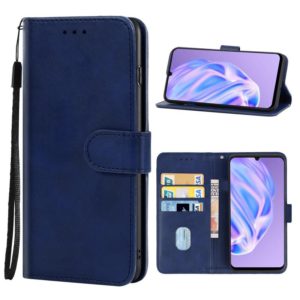 Leather Phone Case For Ulefone Note 6 / 6P(Blue) (OEM)