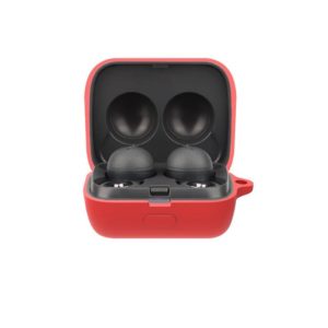 Bluetooth Earphone Silicone Protective Case For Sony LinkBuds WF-L900-2(Red) (OEM)