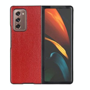 For Samsung Galaxy Z Fold2 5G Litchi Texture Shockproof Protective Case(Red) (OEM)