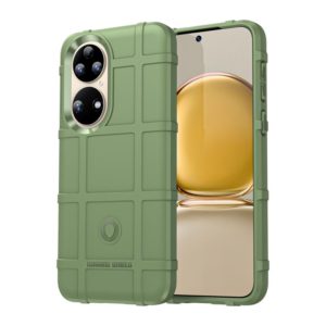 For Huawei P50E Full Coverage Shockproof TPU Case(Green) (OEM)