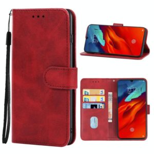 Leather Phone Case For Lenovo Z6 Pro(Red) (OEM)