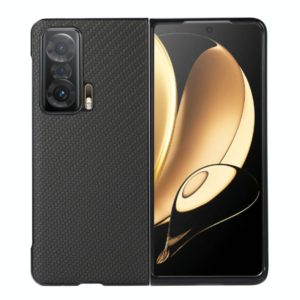 For Honor Magic V Carbon Fiber Texture Shockproof Protective Phone Case(Black) (OEM)