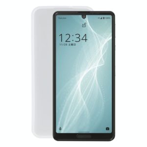TPU Phone Case For Sharp Aquos Sense4 Lite(Transparent White) (OEM)