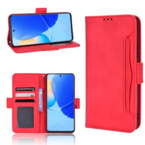 For Honor 50 SE / Huawei nova 9 SE Skin Feel Calf Texture Card Slots Leather Phone Case(Red) (OEM)
