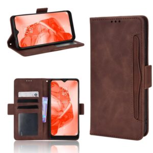 For TCL 205 Skin Feel Calf Pattern Leather Phone Case(Brown) (OEM)