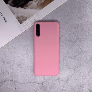 For Huawei Enjoy 10s Shockproof Frosted TPU Protective Case(Pink) (OEM)