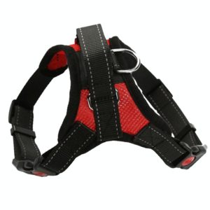 K9 Dog Adjustable Chest Strap, Size: S(Breathable Red) (OEM)