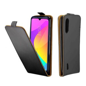For Xiaomi Mi CC9 Business Style Vertical Flip TPU + PU Leather Case with Card Slot(Black) (OEM)