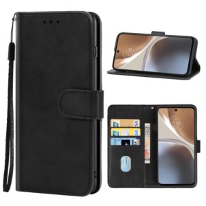For Motorola Moto G32 Leather Phone Case(Black) (OEM)