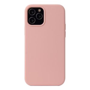 For iPhone 12 mini Solid Color Liquid Silicone Shockproof Protective Case(Sakura Pink) (OEM)