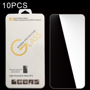 For Doogee S58 Pro 10 PCS 0.26mm 9H 2.5D Tempered Glass Film (OEM)