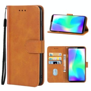 Leather Phone Case For CUBOT X19(Brown) (OEM)