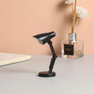 3 PCS Mini LED Desk Lamp Folding Portable Night Light Magnetic Eye Protection Desk Lamp(LD01-Black) (OEM)