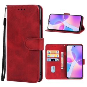 For Honor X30i Leather Phone Case(Red) (OEM)