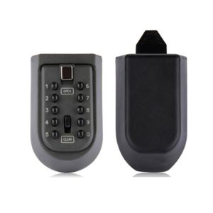 KS-004 Combination Lock Key Box Alloy Button Wall-Mounted Shield-Shaped Combination Box (OEM)