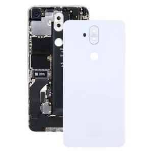 Grass Material Battery Back Cover With Camera Lens for Asus Zenfone 5 Lite ZC600KL(White) (OEM)
