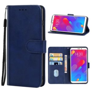 Leather Phone Case For Meizu V8(Blue) (OEM)