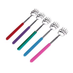 Bear Claw Shape Stainless Steel Telescopic Massage Scratcher, Random Color Delivery(Feet) (OEM)