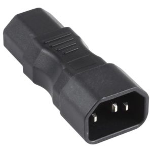 C13 to C15 Groove AC Power Plug Adapter Converter Socket (OEM)