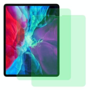 For iPad Pro 12.9 inch (2020) 2 PCS 9H 2.5D Eye Protection Green Light Explosion-proof Tempered Glass Film (OEM)