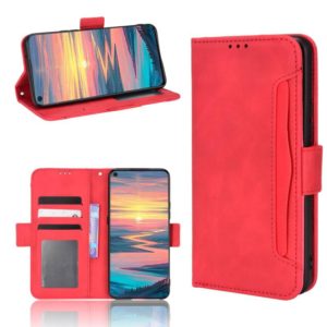 For Oukitel K9 Pro Skin Feel Calf Pattern Leather Phone Case(Red) (OEM)