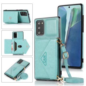 For Samsung Galaxy S20 Ultra Multi-functional Cross-body Card Bag TPU+PU Back Cover Case with Holder & Card Slot & Wallet(Green) (OEM)