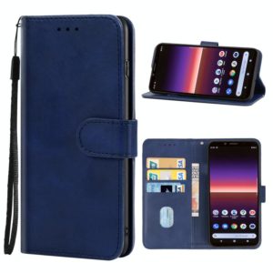 Leather Phone Case For Sony Ericsson Xperia 10 II(Blue) (OEM)