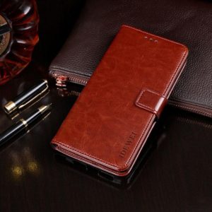 For Asus ROG Phone 5S idewei Crazy Horse Texture Horizontal Flip Leather Case with Holder & Card Slots & Wallet(Brown) (idewei) (OEM)