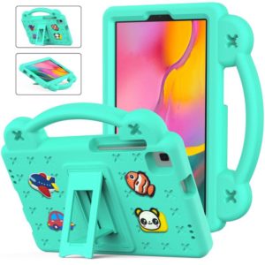 For Samsung Galaxy Tab A 8.0 2019 T290 / T295 Handle Kickstand Children EVA Shockproof Tablet Case(Mint Green) (OEM)