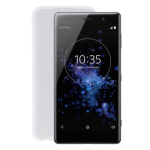 TPU Phone Case For Sony Xperia XZ2 Premium(Transparent White) (OEM)