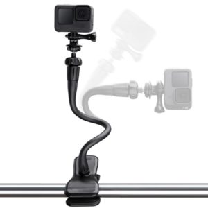 Flexible Arm Desktop Rod Action Camera Phone Holder Stand(Black) (OEM)