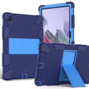 For Samsung Galaxy Tab A8 10.5 2021 Two-Color Robot Silicone + PC Tablet Case(Navy Blue + Blue) (OEM)
