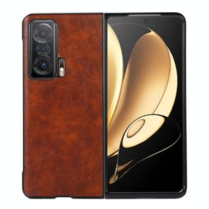 For Honor Magic V Business Style Leather Protective Phone Case(Brown) (OEM)