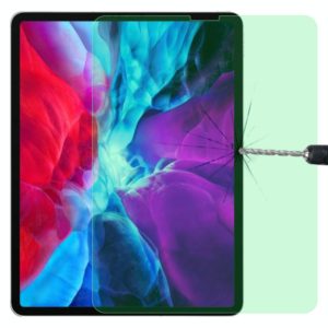 For iPad Pro 12.9 2018 / 2020 / 2021 / 2022 9H 2.5D Eye Protection Green Light Explosion-proof Tempered Glass Film (OEM)