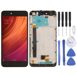 TFT LCD Screen for Xiaomi Redmi Note 5A Prime / Remdi Y1 Digitizer Full Assembly with Frame(Black) (OEM)